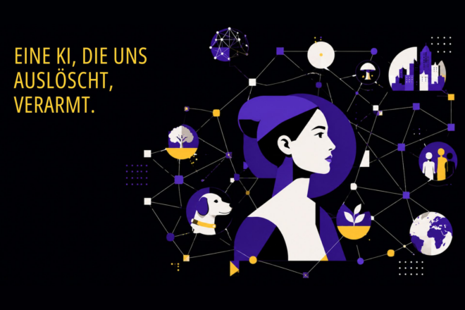 Eine KI, die uns auslöscht, verarmt.